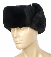 Czapka zimowa Birberlamm Lodenhut, kolor: czarny