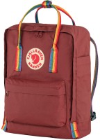 Kanken Rainbow, kolor: 326-907 - Ox Red-Rainbow Pattern