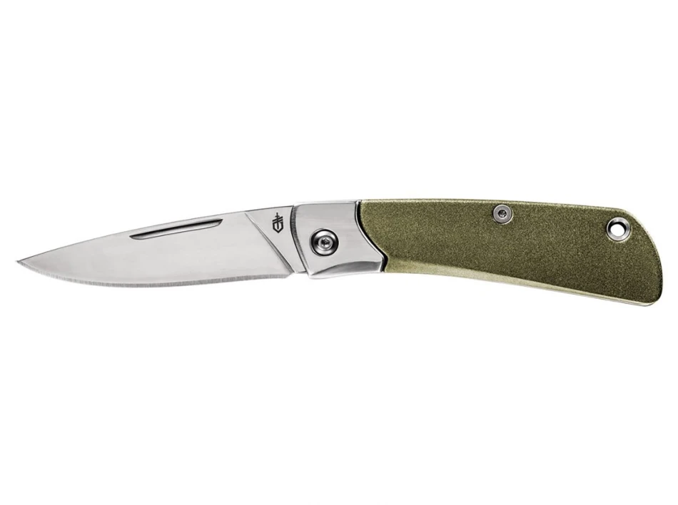 Wingtip Pocket Folding Knife, kolor: green