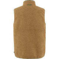 Vardag Pile Fleece Vest, kolor: 232-625 - Buckwheat Brown-Laurel Green