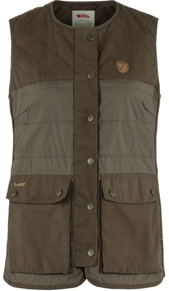 Forest Wool Padded Vest W, kolor: 633 - Dark Olive