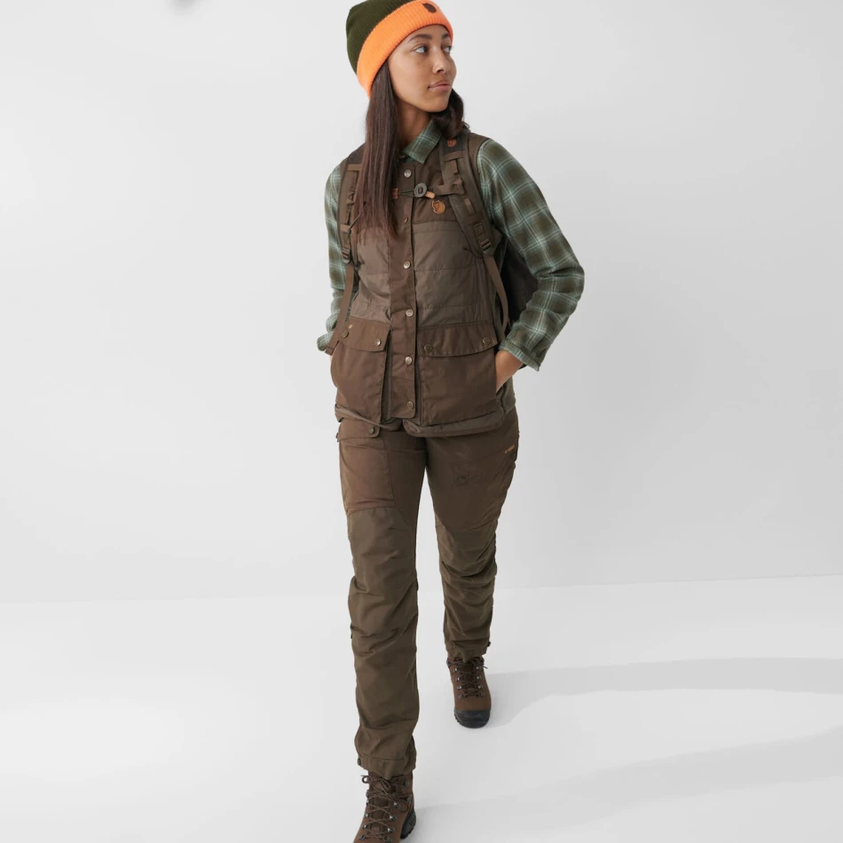 Forest Wool Padded Vest W, kolor: 633 - Dark Olive