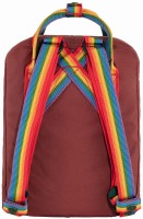 Kanken Rainbow Mini, kolor: 326-907 - Ox Red-Rainbow Pattern