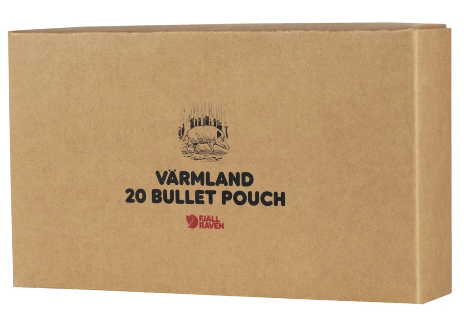 Fjallraven Varmland 20 Bullet Pouch, kolor: 633-290 - Dark Olive-Brown, opakowanie