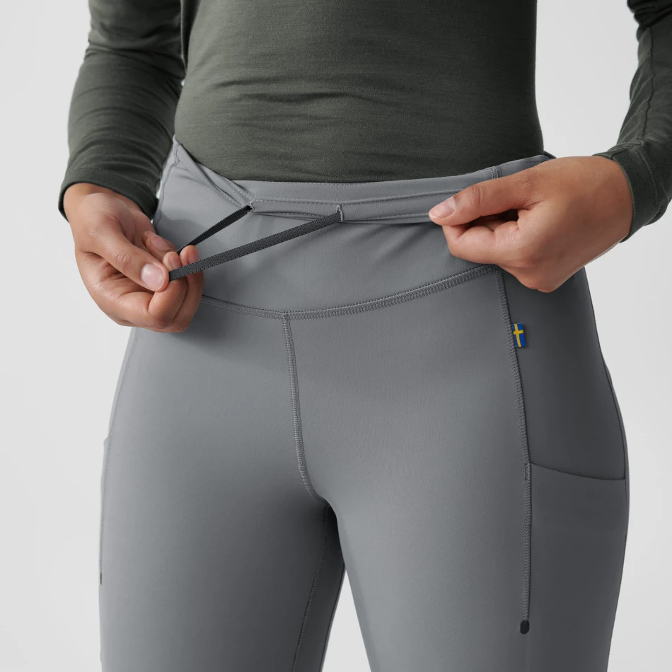 Abisko Varm Trekking Tights W, kolor: 055-048 - Flint Grey-Iron Grey
