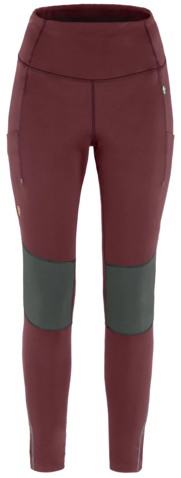Abisko Warm Trekking Tights W, kolor: 357-048 - Port-Iron Grey