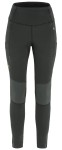 Abisko Warm Trekking Tights W, kolor: 550-048 - Black-Iron Grey