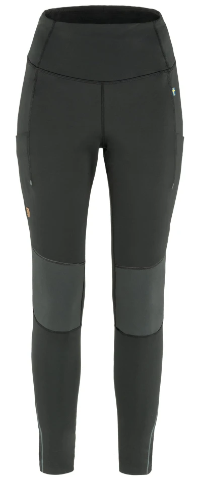 Abisko Warm Trekking Tights W, kolor: 550-048 - Black-Iron Grey