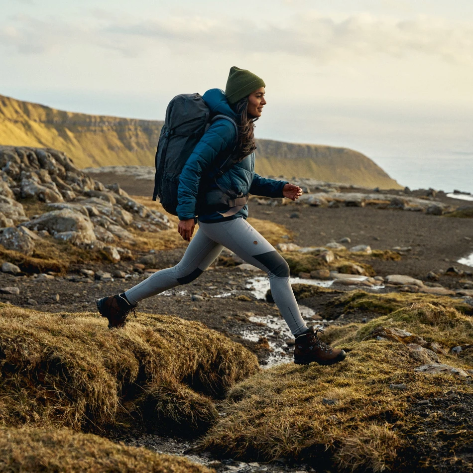 Abisko Warm Trekking Tights W, kolor: 055-048 - Flint Grey-Iron Grey