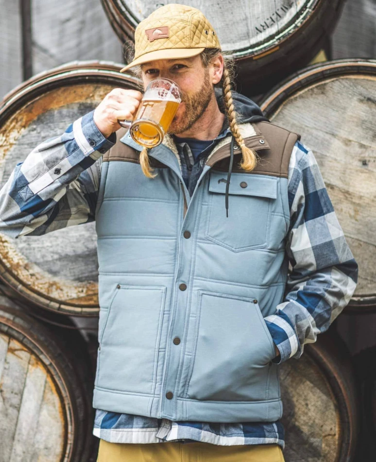 Coldweather Hoody, kolor: 999 - Navy Buffalo Plaid