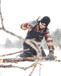 Coldweather Hoody, kolor: 1002 - Clay Buffalo Plaid