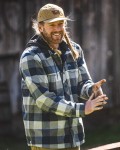 Coldweather Hoody, kolor: 999 - Navy Buffalo Plaid