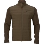 Retrieve Insulated cardigan, kolor: dark warm olive