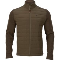 Retrieve Insulated cardigan, kolor: dark warm olive