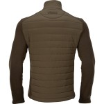 Retrieve Insulated cardigan, kolor: dark warm olive