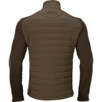 Retrieve Insulated cardigan, kolor: dark warm olive