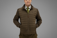 Retrieve Insulated cardigan, kolor: dark warm olive