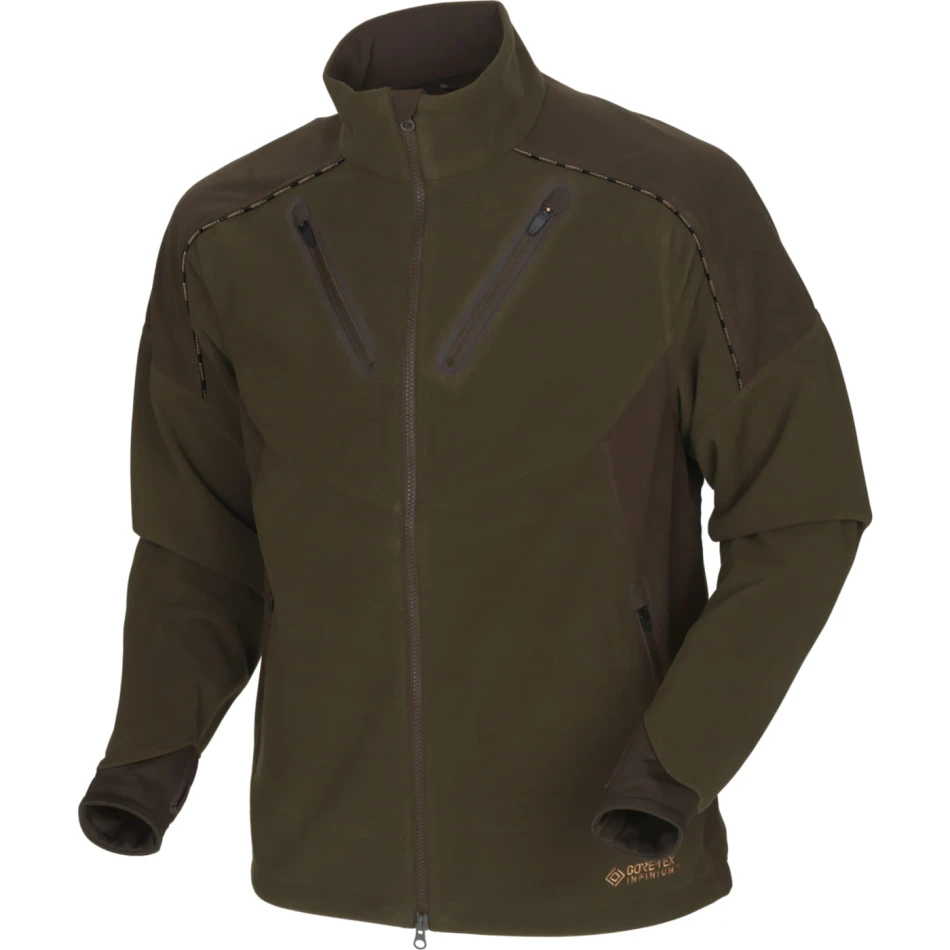 Mountain Hunter fleece jacket, kolor: Hunting green/Shadow brown