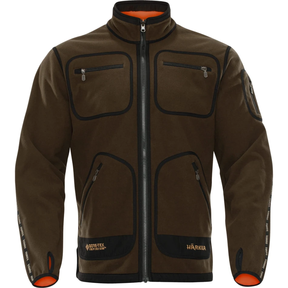 Kamko Fleece, kolor: Hunting green/Orange blaze