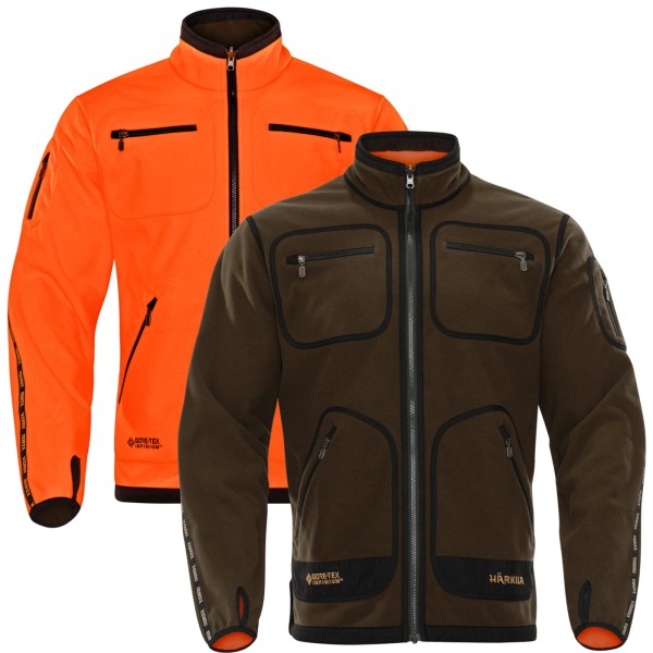 Kamko Fleece, kolor: Hunting green/Orange blaze