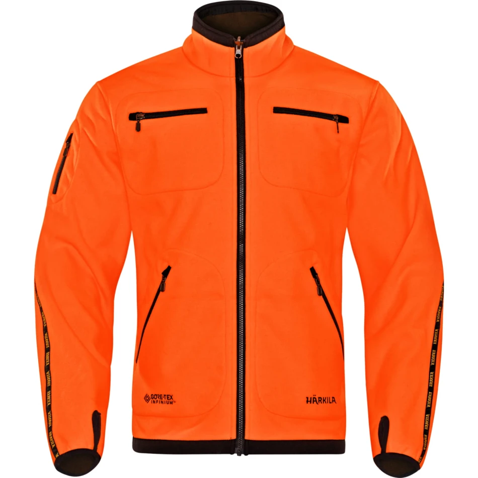 Kamko Fleece, kolor: Hunting green/Orange blaze