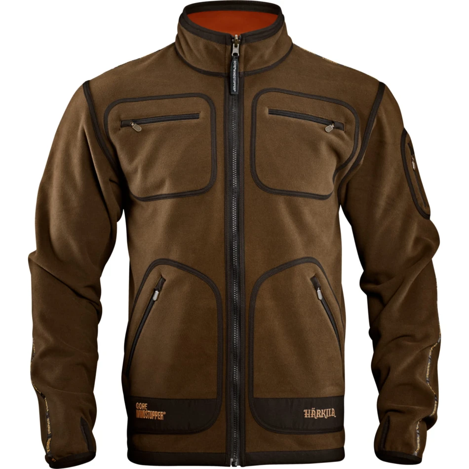Kamko Fleece, kolor: Hunting green/Orange blaze