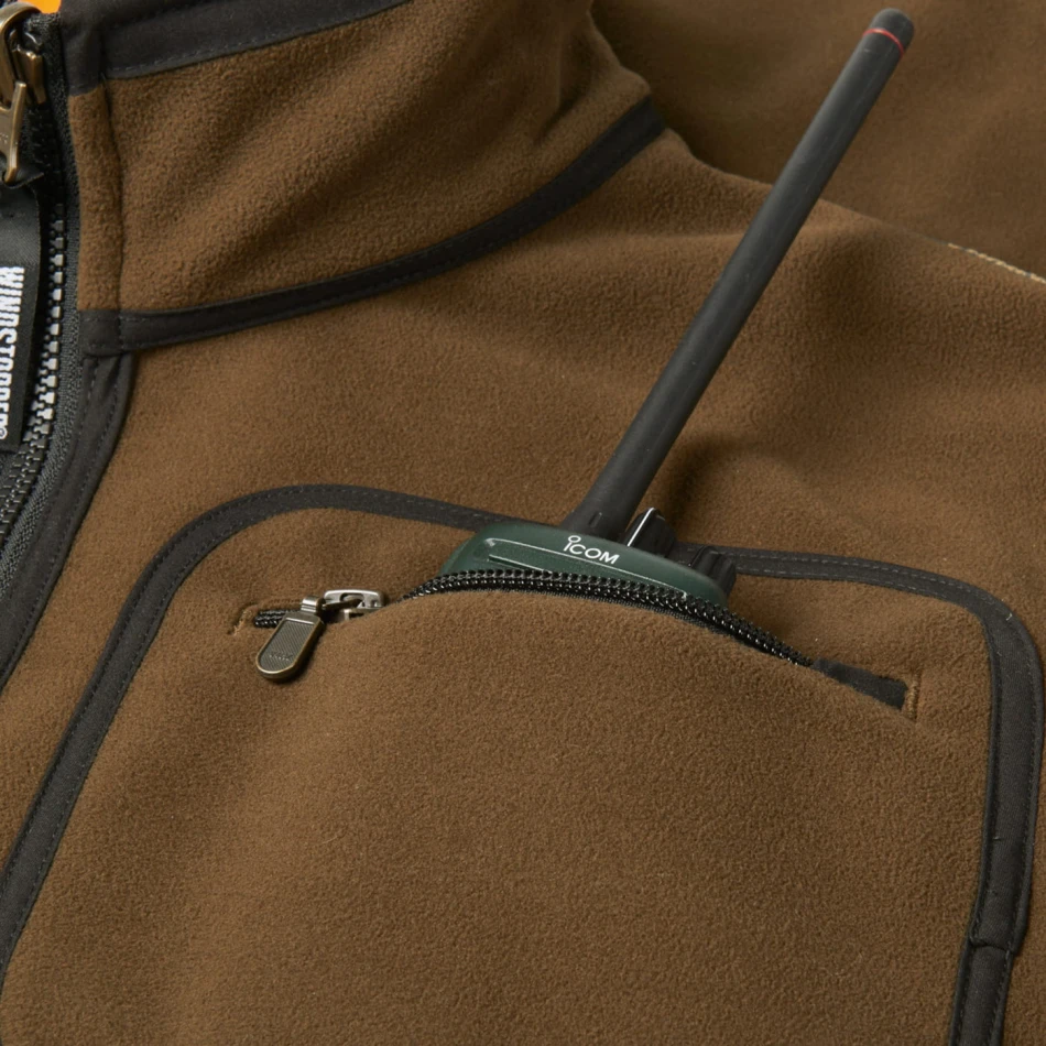 Kamko Fleece, kolor: Hunting green/Orange blaze