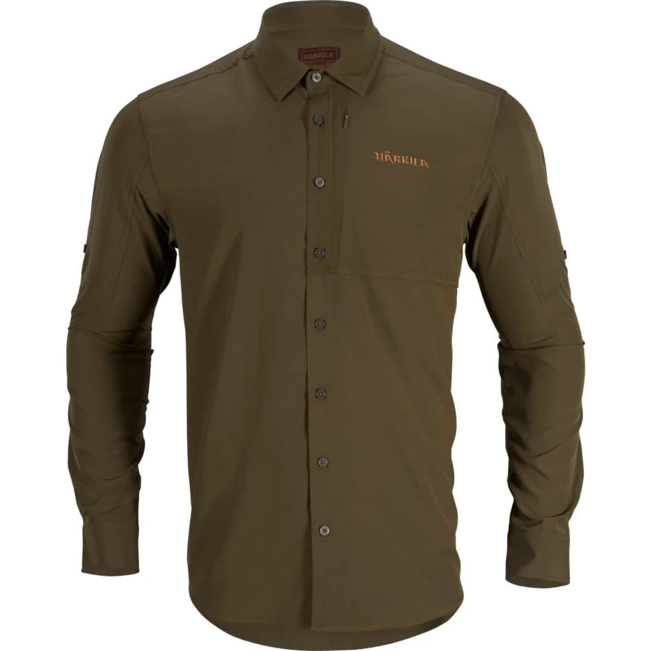 Trail L/S Shirt, kolor: willow green