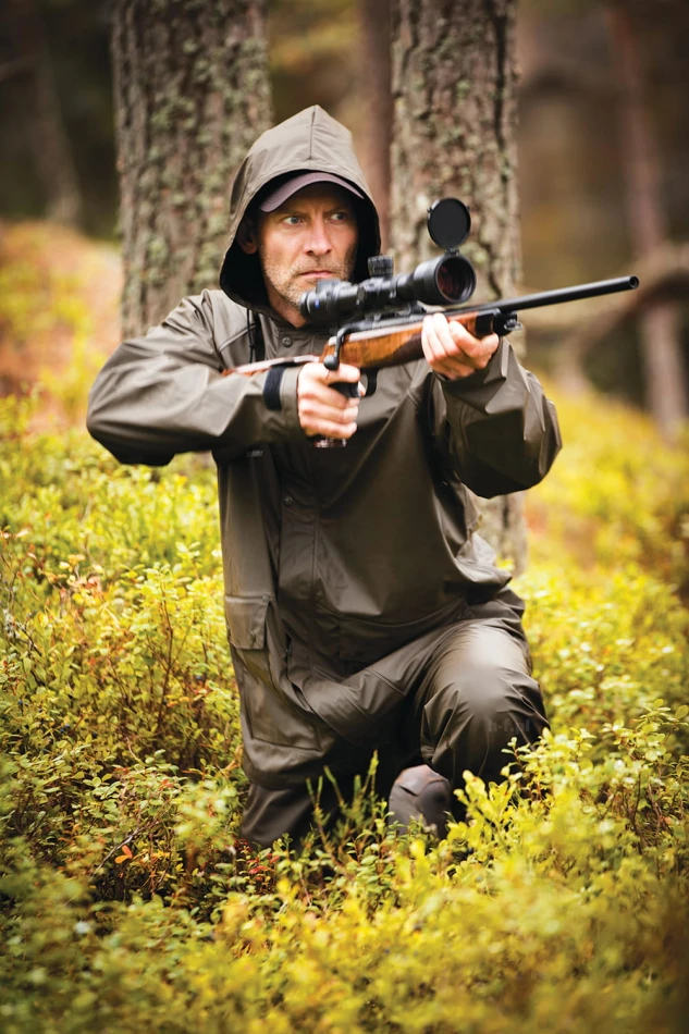 Deerhunter Hurricane Rain Jacket, kolor: 376 - Art Green.