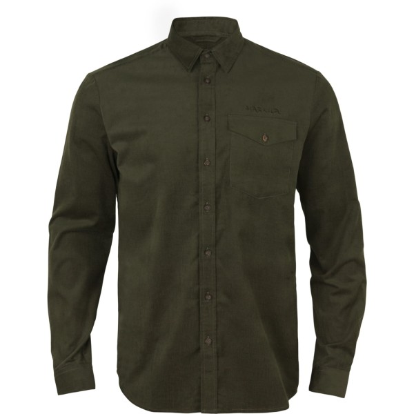 Kaldfjord Corduroy Shirt, kolor: willow green