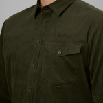 Kaldfjord Corduroy Shirt, kolor: willow green