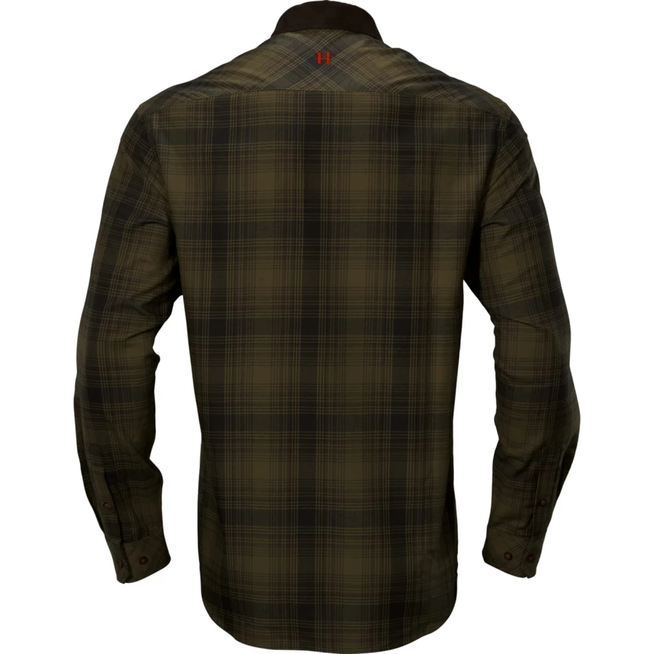 Driven Hunt Flannel Shirt, kolor: olive green check