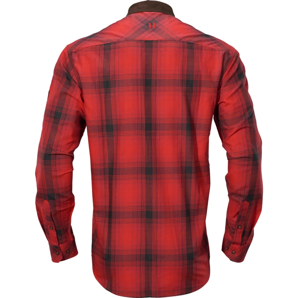 Driven Hunt Flannel Shirt, kolor: Red/Black check