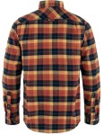 Singi Heavy Flannel Shirt, kolor: 215-555 - Autumn Leaf-Dark Navy