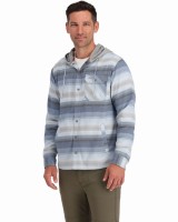 Santee Flannel Hoody: 526 - Navy/Storm/Steel Blue Stripe - zdj. poglądowe