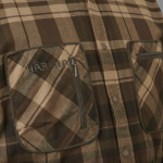 Pajala Shirt, kolor: Beige w/brown