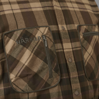 Pajala Shirt, kolor: Beige w/brown