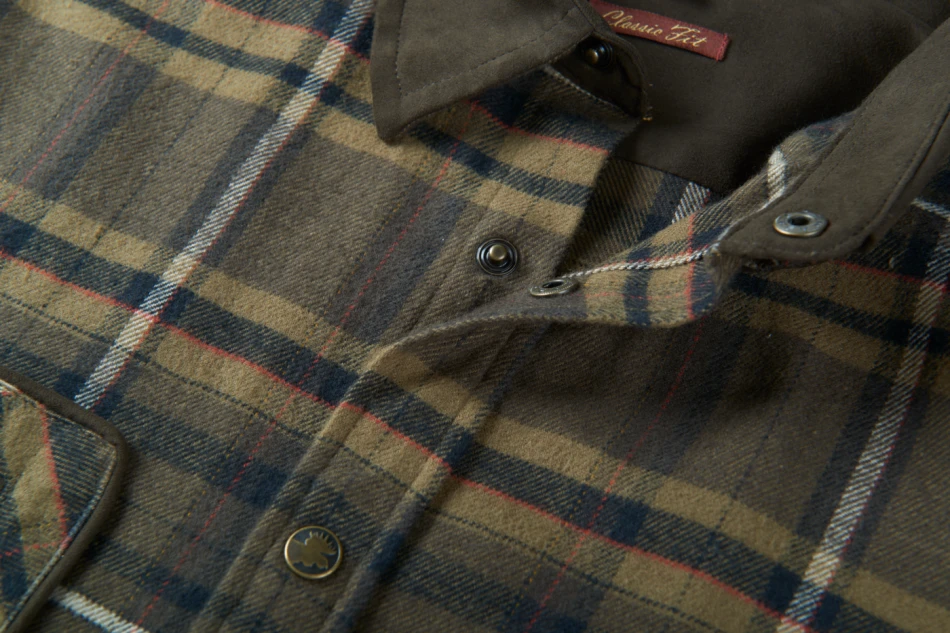 Pajala Shirt, kolor: Willow Green Check