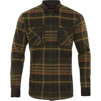 Pajala Shirt, kolor: Green/Brown