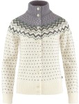 Fjallraven Ovik Knit Cardigan W, kolor: 113-055 - Chalk White-Flint Grey