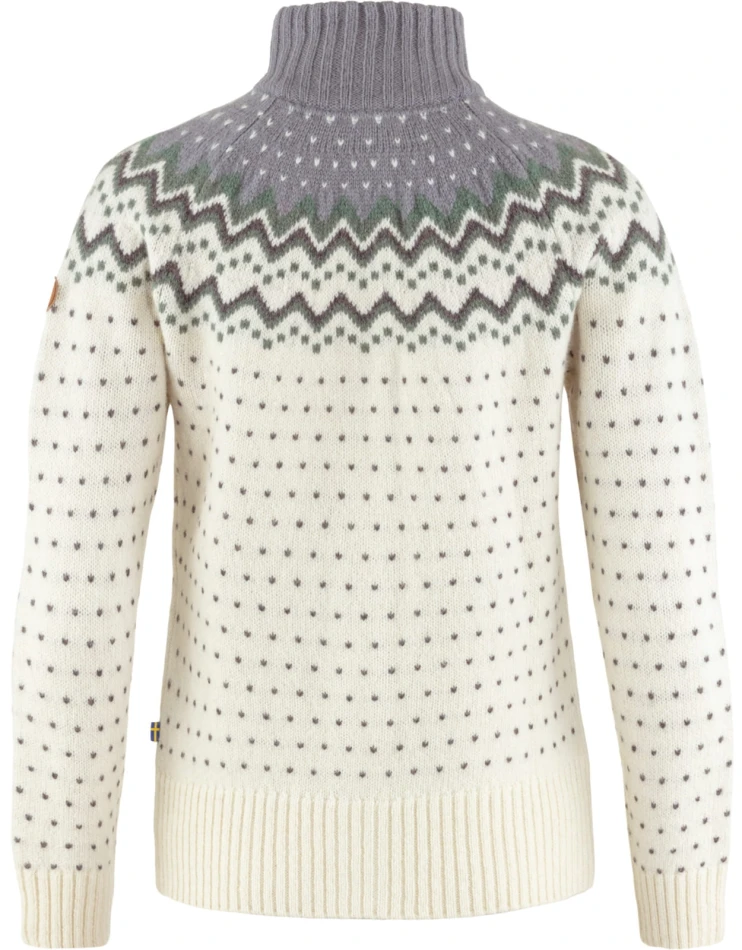 Fjallraven Ovik Knit Cardigan W, kolor: 113-055 - Chalk White-Flint Grey