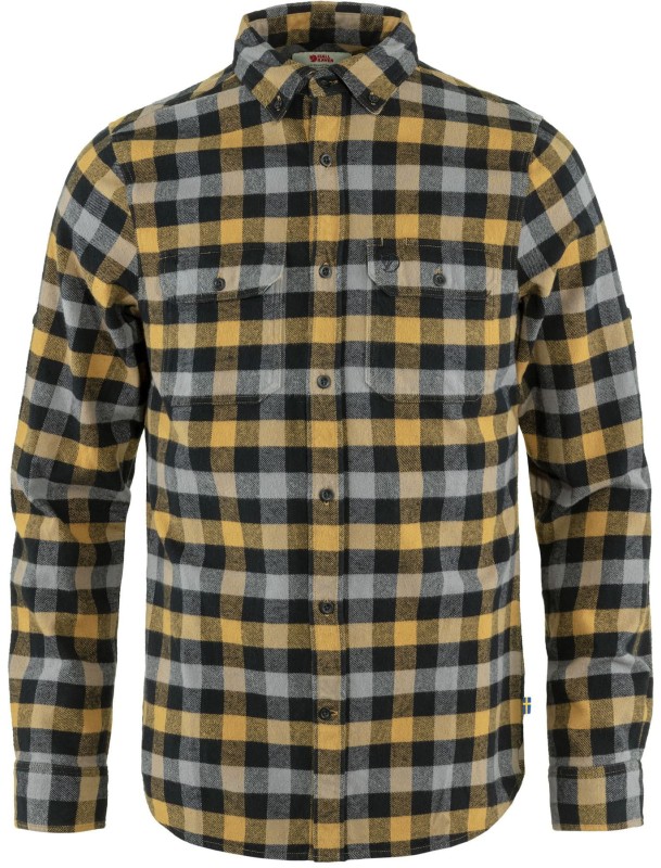 Skog Shirt Fjallraven, kolor: 232-550 - Buckwheat Brown - Black