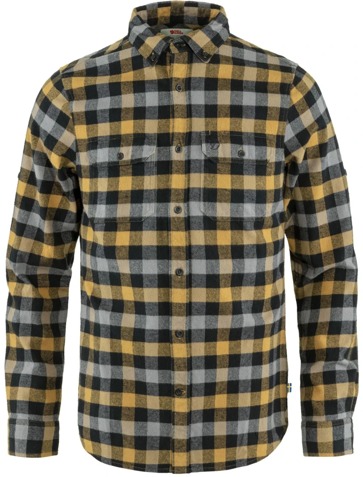 Skog Shirt Fjallraven, kolor: 232-550 - Buckwheat Brown - Black