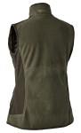 Lady Pam Bonded Fleece Waistcoat, kolor: 371 - Graphite Green Melange