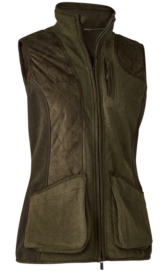 Lady Pam Shooting Waistcoat, kolor: 371 - Graphite Green