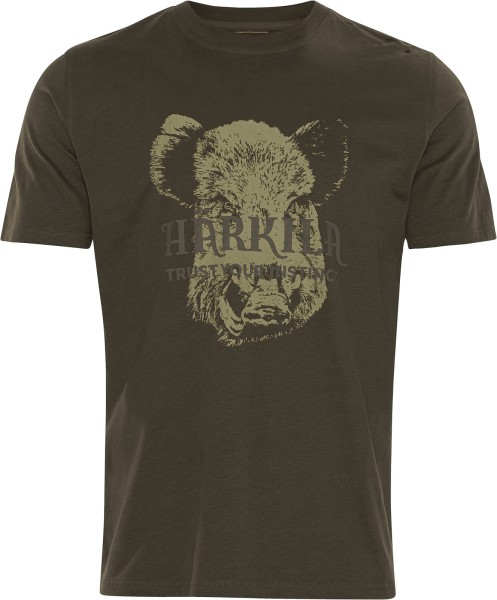 Harkila Odin T-shirt 2-pack, kolor: Willow Green
