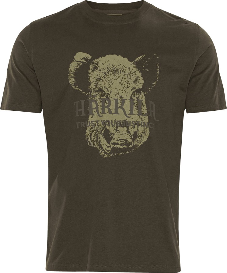 Harkila Odin T-shirt 2-pack, kolor: Willow Green
