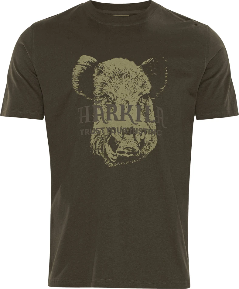 Harkila Odin T-shirt 2-pack, kolor: Willow Green