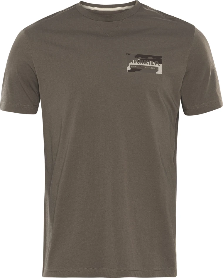 Harkila Core T-Shirt, kolor: Brown Granite