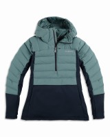 W's ExStream Pull-Over Insulated Hoody, kolor: 444- Avalon Teal